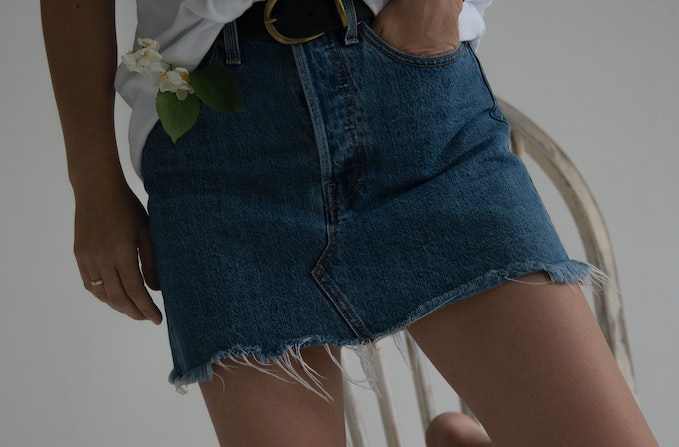 Denim Skirts